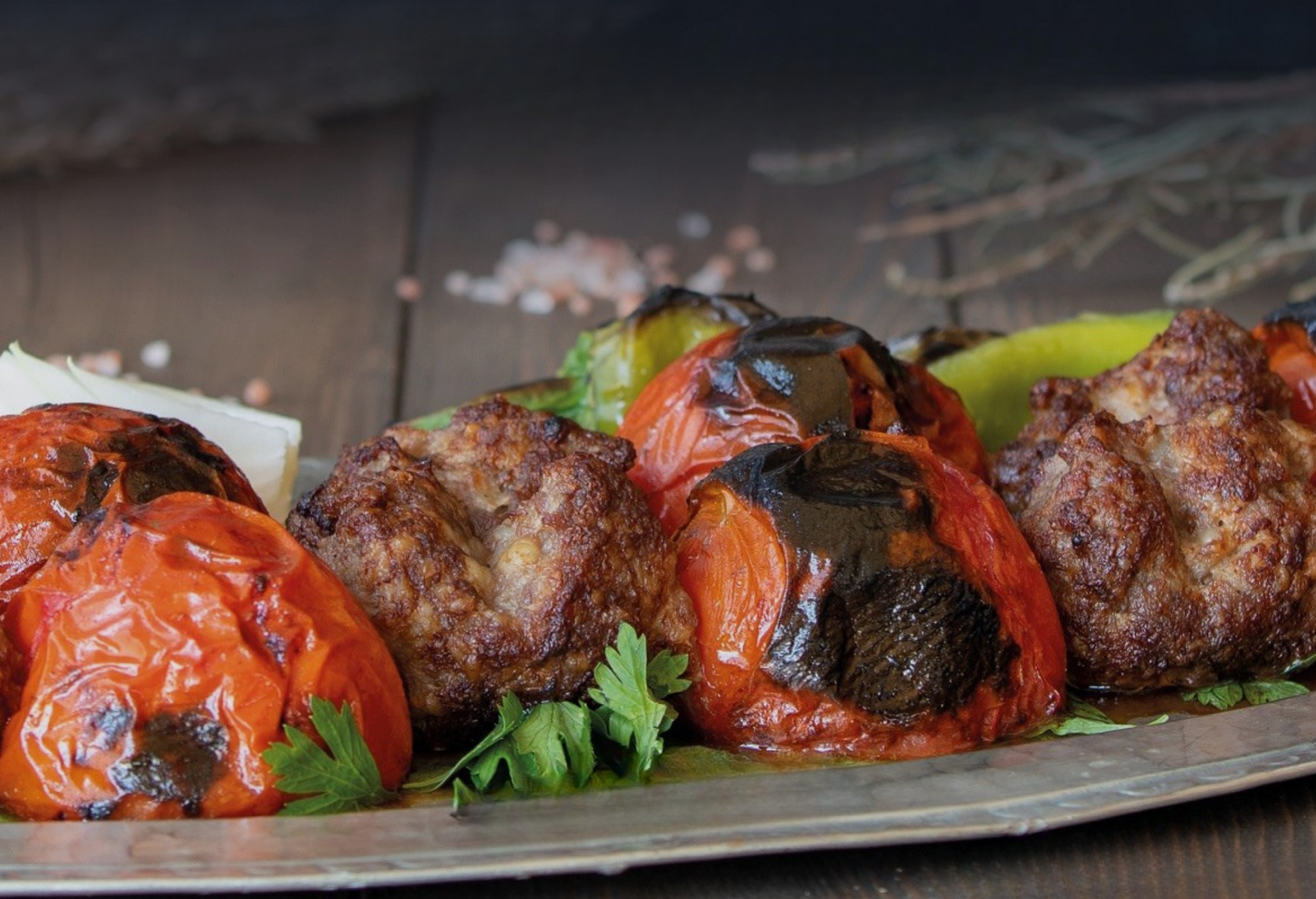Domatesli Kebap